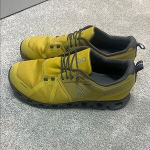 On Running Men's Yellow Athletic Shoes
